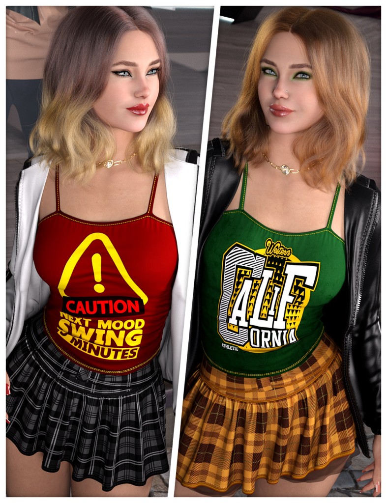 Standard Textures for dForce SU Daily Suit