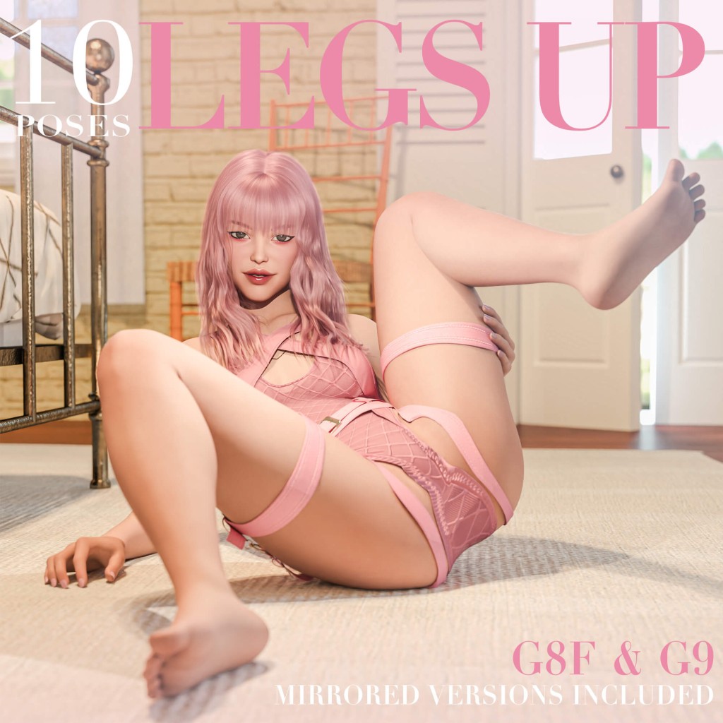 Legs Up Pose Pack for G8F & G9