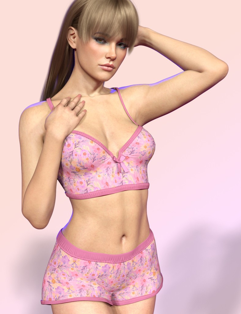 X-Fashion Cute Soft Pajamas Set for Genesis 9