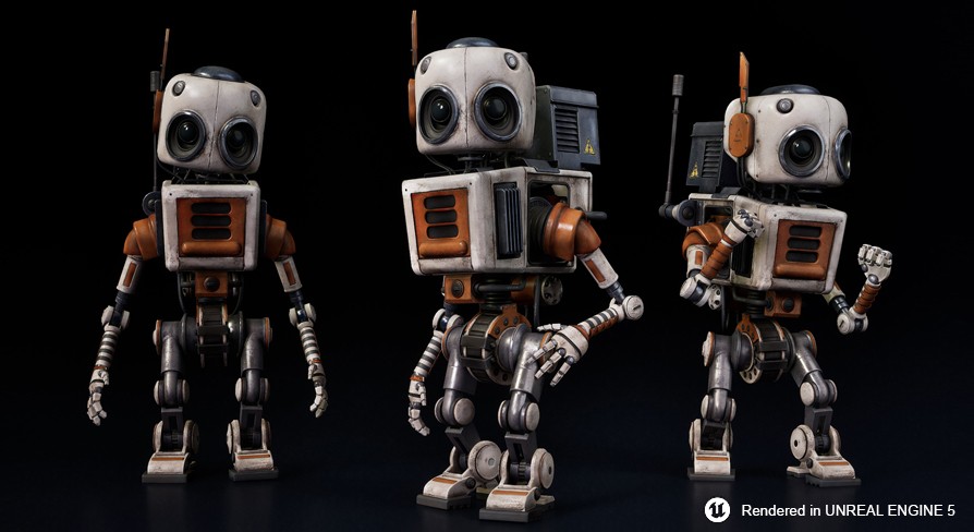 Robot Robbie 01 [UE5]