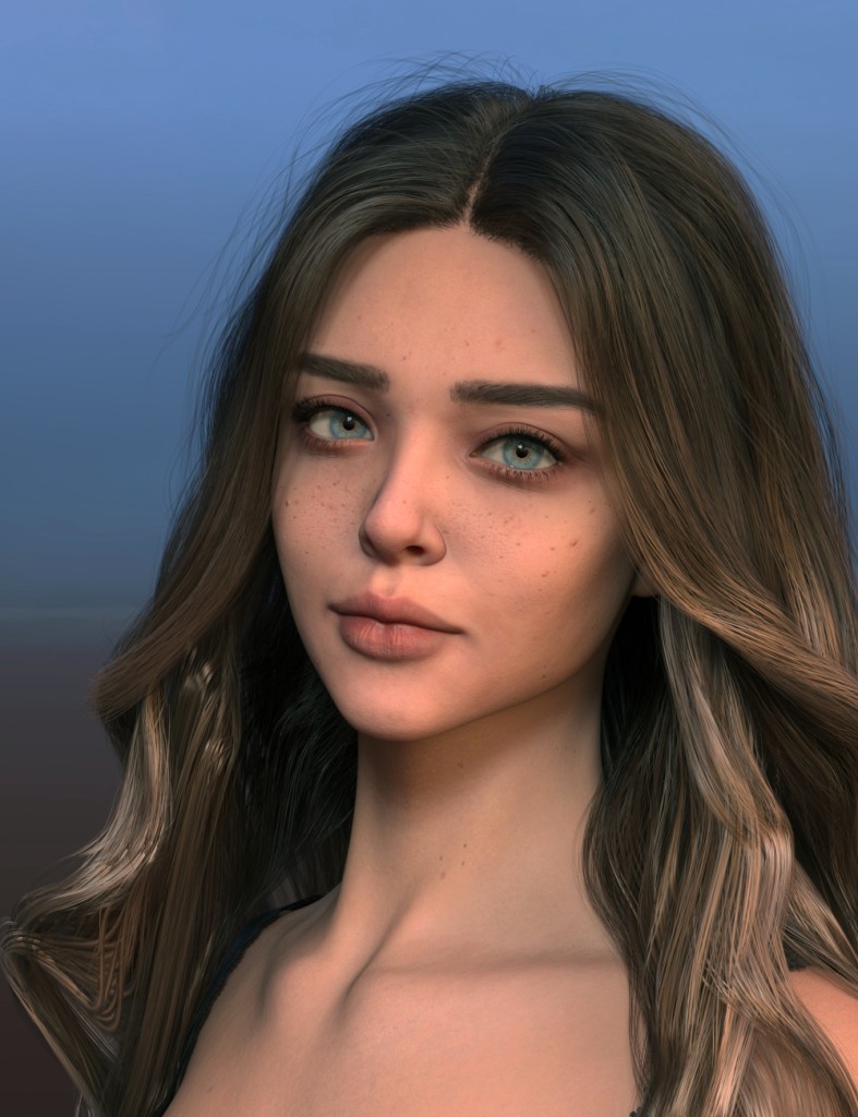 Lala Zoe HD for Genesis 9 Feminine