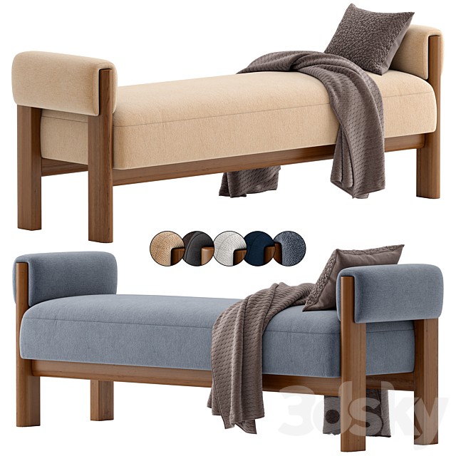 Nils bench by Westelm