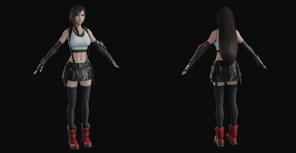 Tifa (Rebirth) Premium for Blender 4.x