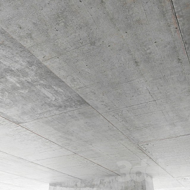 Concrete ceiling