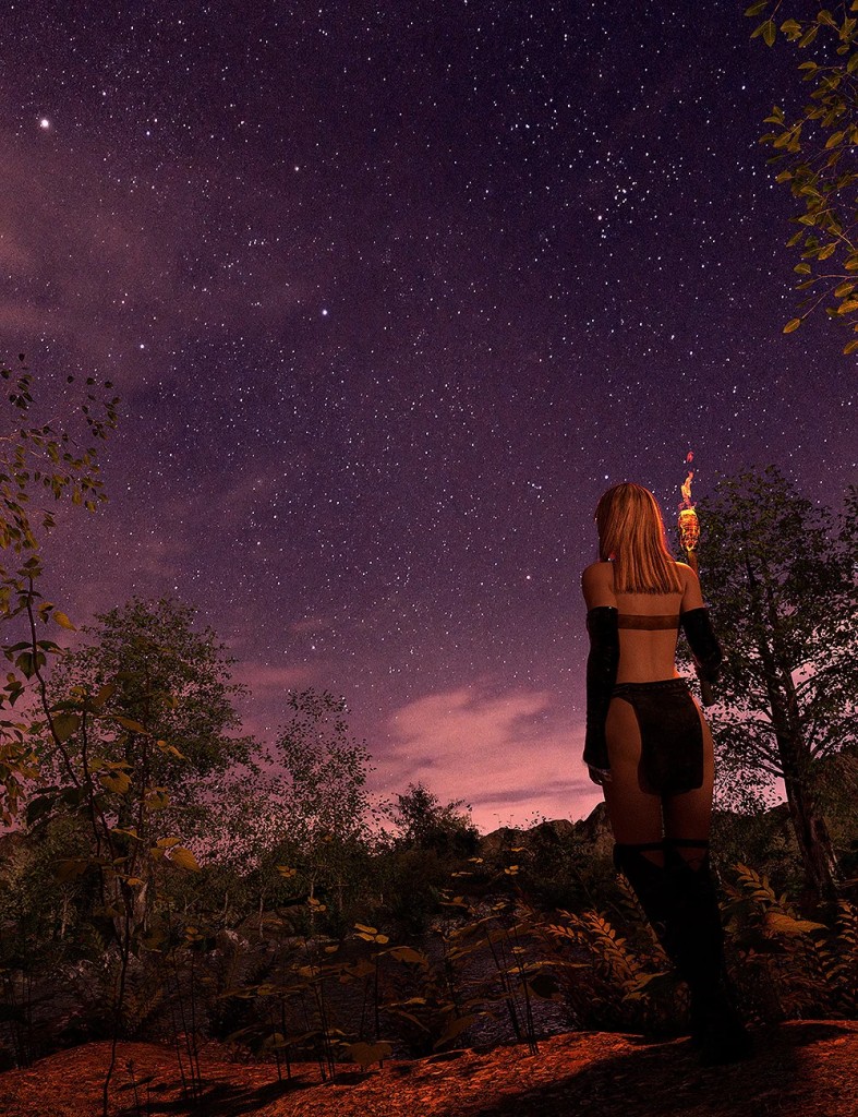 Orestes Iray HDRI Skydomes - Starry Night