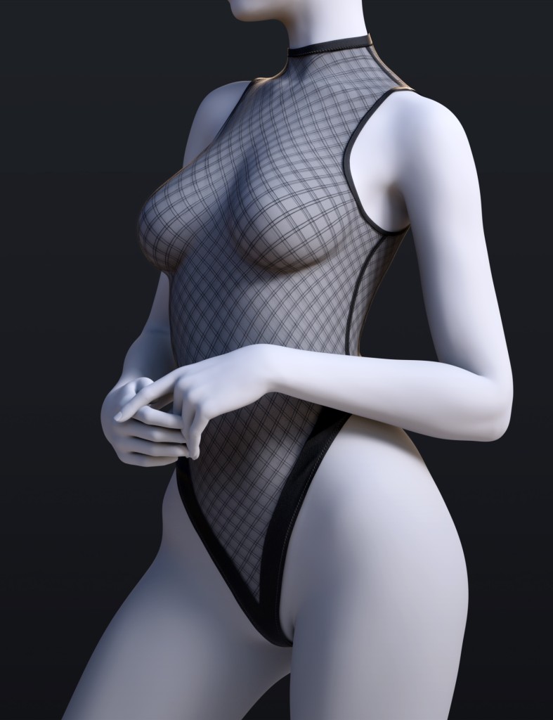 dForce BS Sheer Bodysuit for Genesis 9