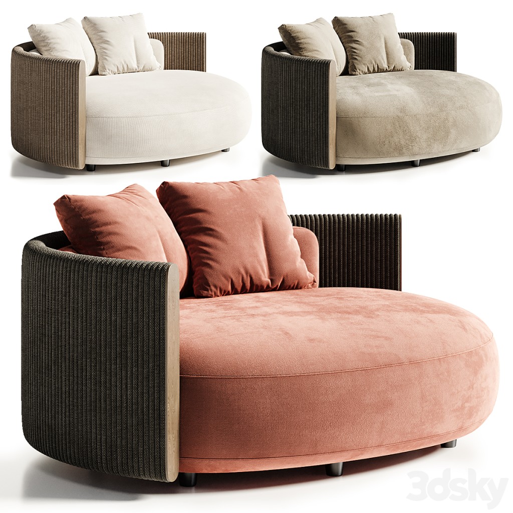 Bezier Cord Outdoor by Minotti