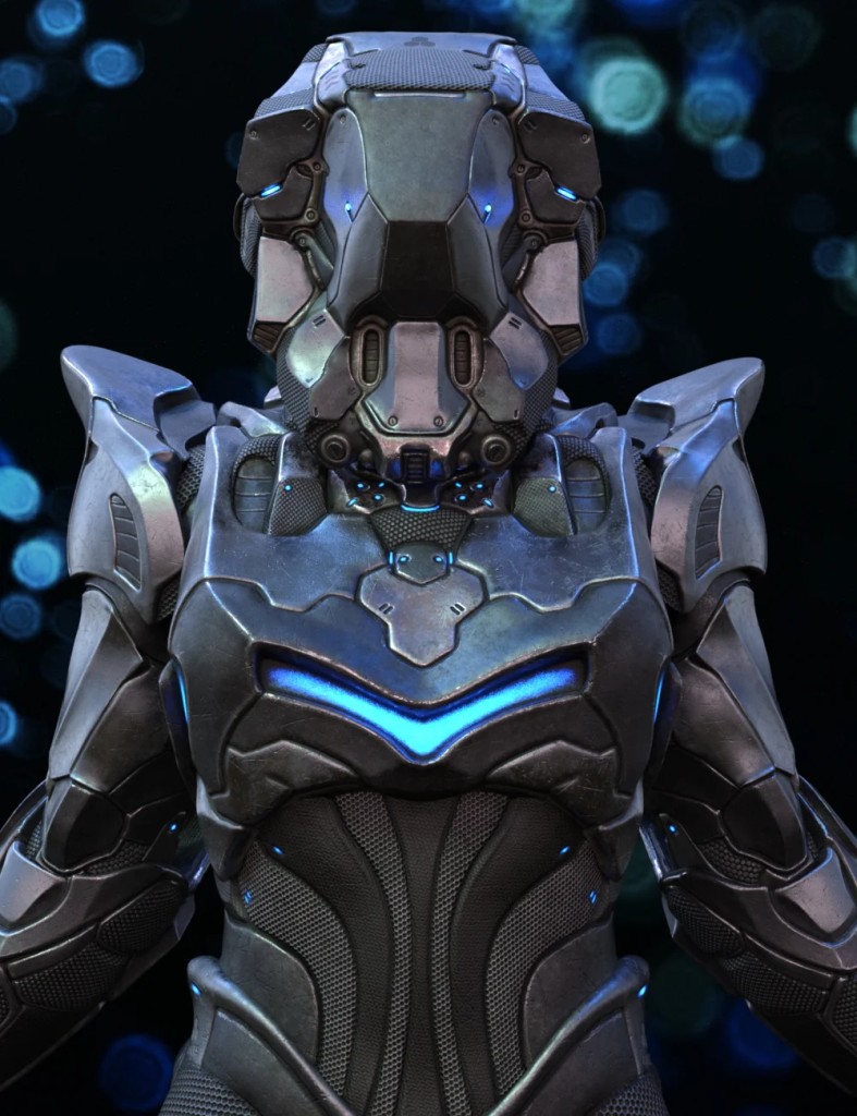 A.N.T.S Armored Nano Tech Suit for Genesis 8 Female