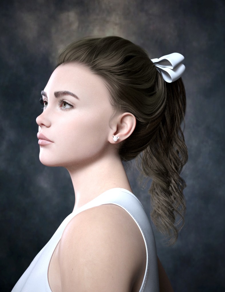 Jodie Ponytail Hair for Genesis 9
