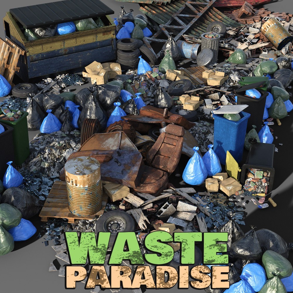 Waste Paradise for Daz Studio