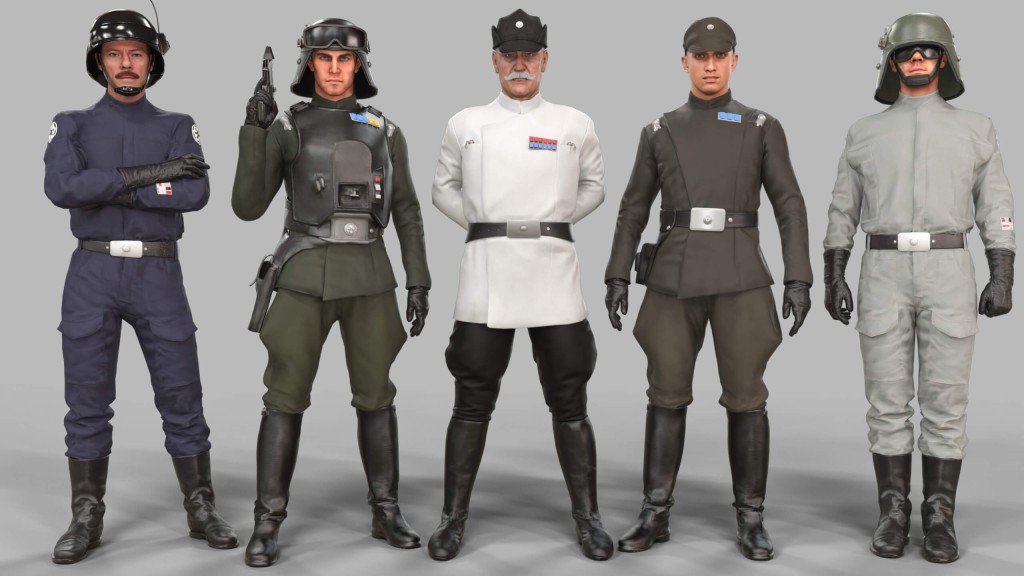 Imperial Uniforms for Genesis 8 and 9 (All Ranks)