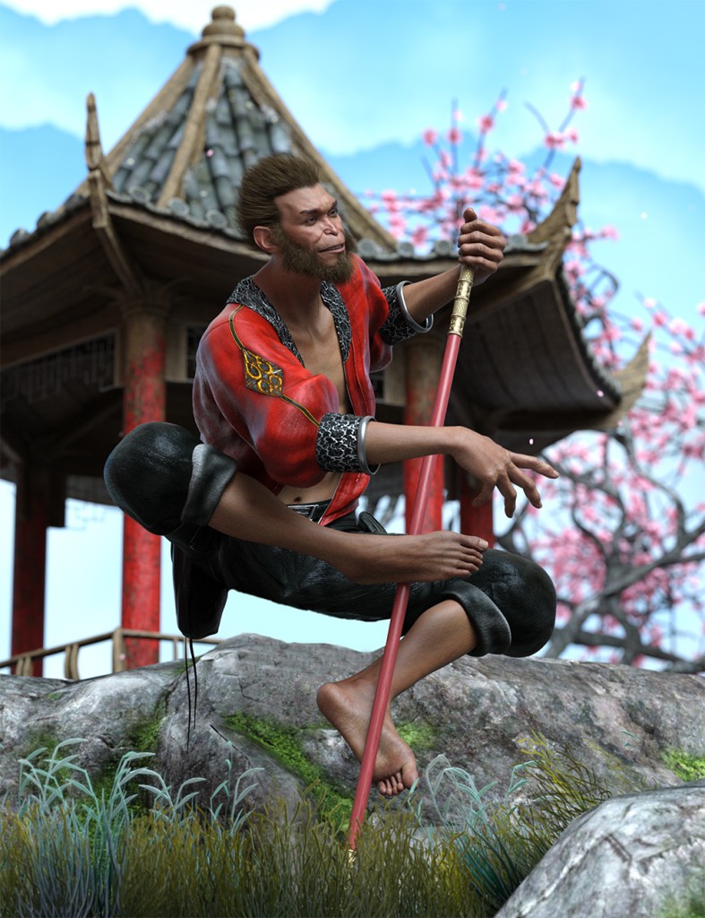 Monkey King Poses for Wukong 9