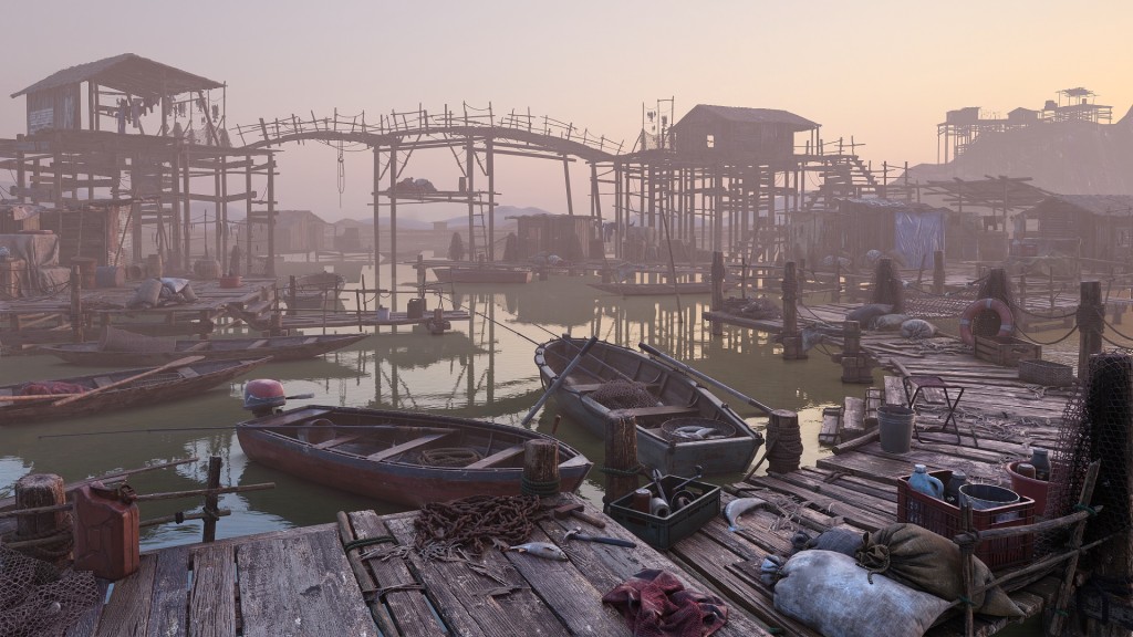 Fishing Village (by M3D) UE5.5
