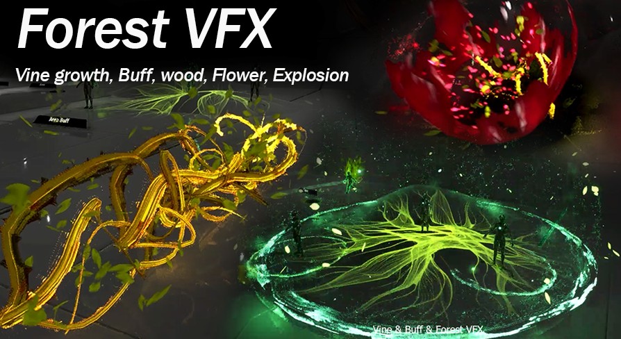Nature VFX with Vine Growth UE5.2