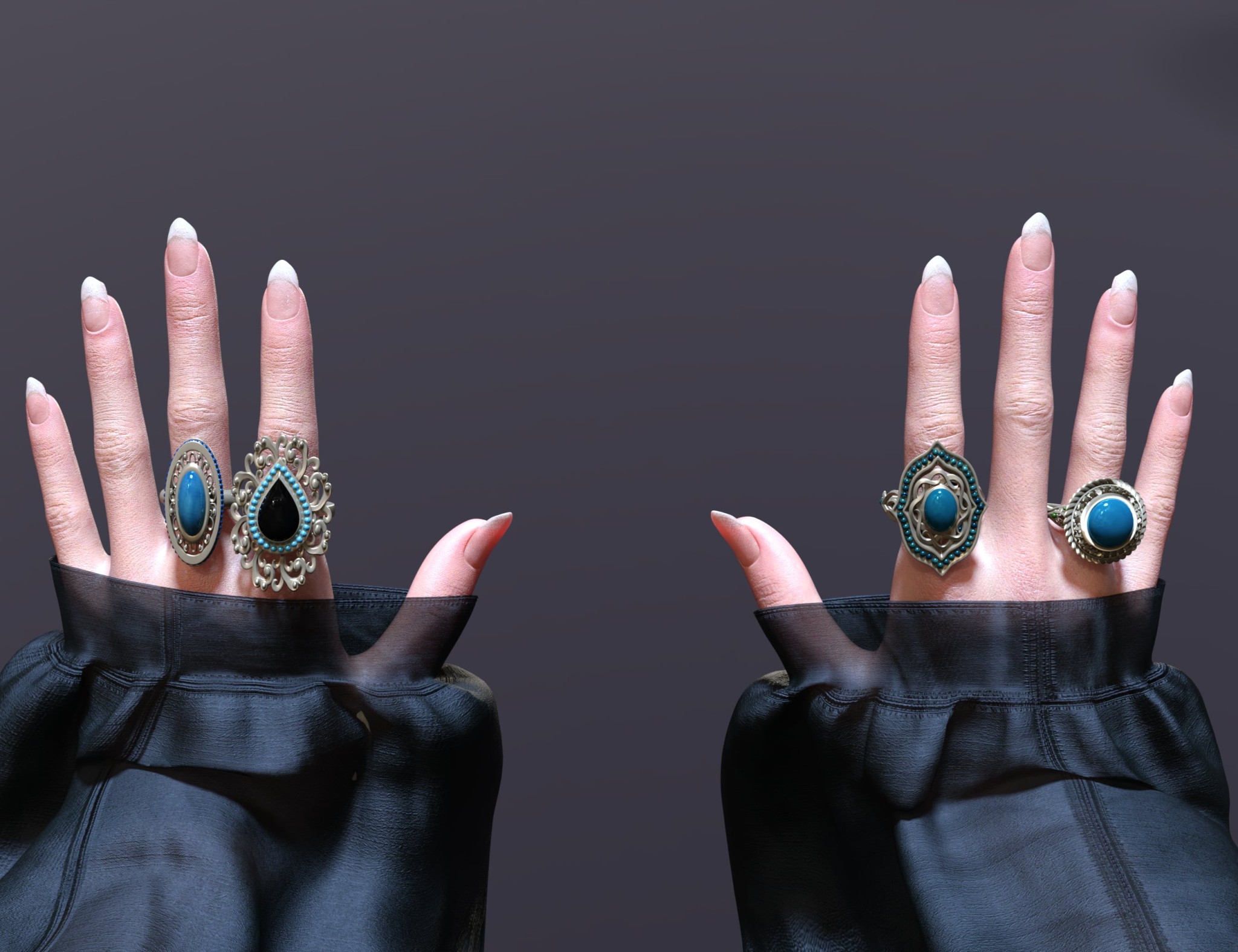 dForce Abaya Set for Genesis 9