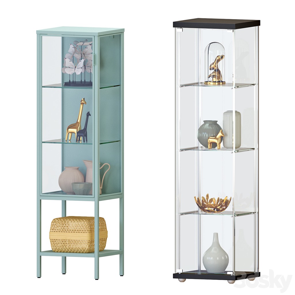 IKEA Glass Door Cabinets