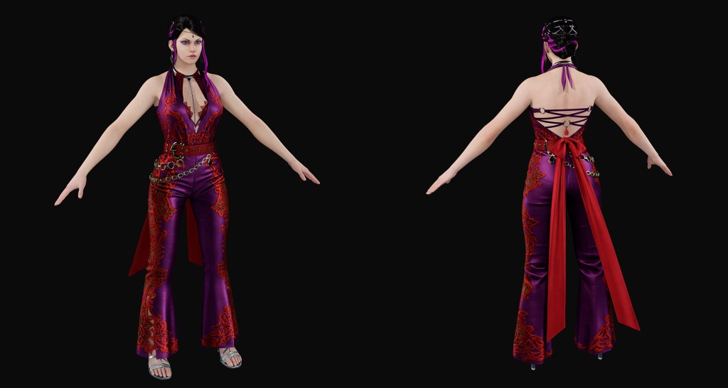 Tekken 8 Zafina S3 Premium for Blender 3-4