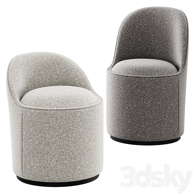 Dining chair Tail by Gubi