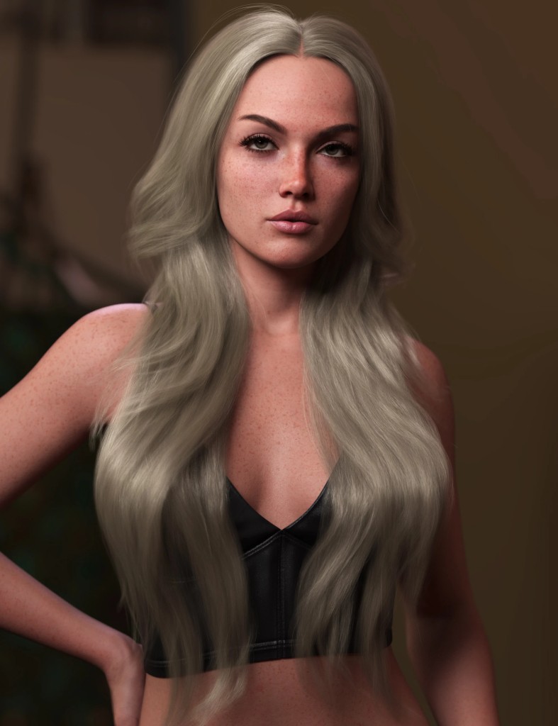 Very Long Layered Style Hair for Genesis 9
