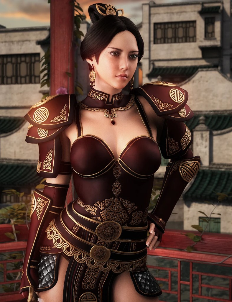 Dreadwyrm Regalia Eastern Fantasy Bundle for Genesis 8, 8.1 and 9