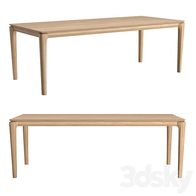 Ethnicraft Oak Bok Dining Table