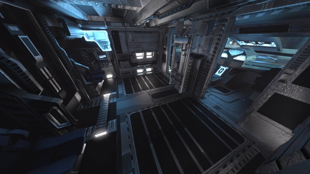 Mass Effect 3 Shuttle Interior Daz3D