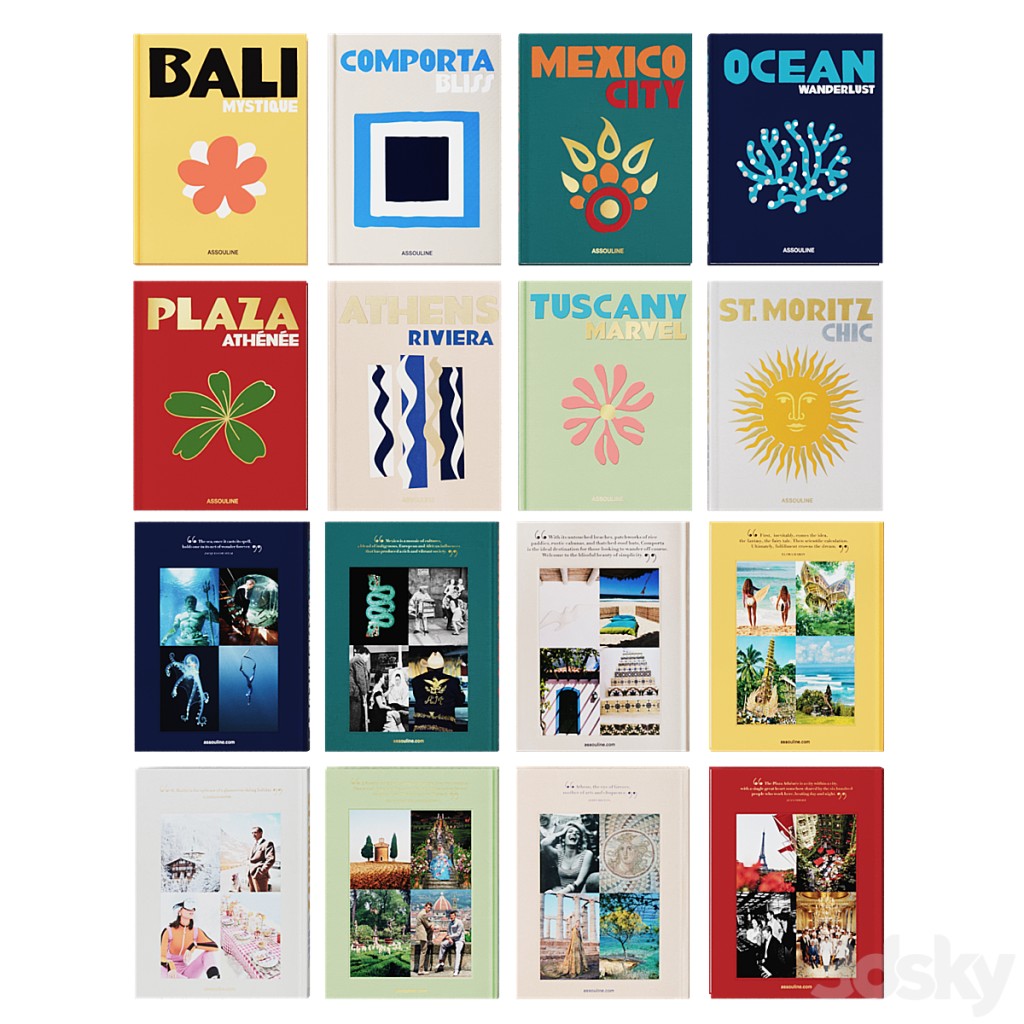 Travel books assouline 4