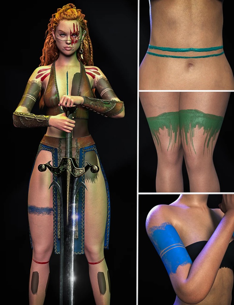 Twizted Warpaint for Genesis 9