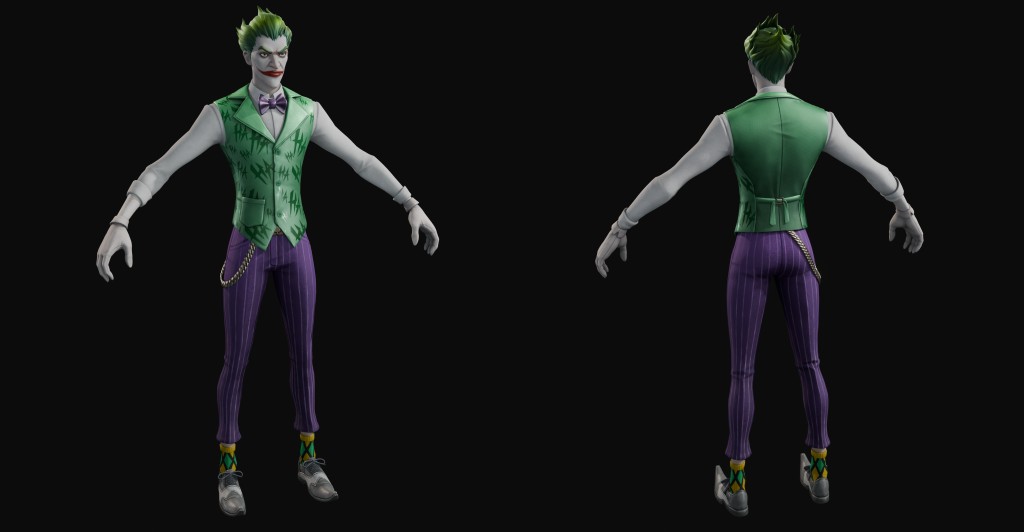 Joker (Fortnite) Premium for Blender 4.x