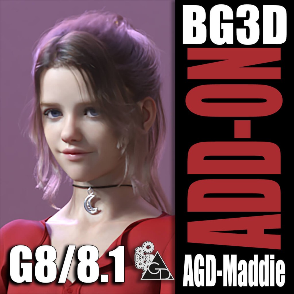 BG3D Premium Pack Add-On for AGD Maddie G8/8.1/G9