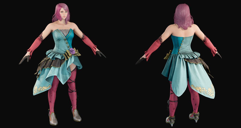 Tekken 8 Alisa S1 Premium for Blender 3-4