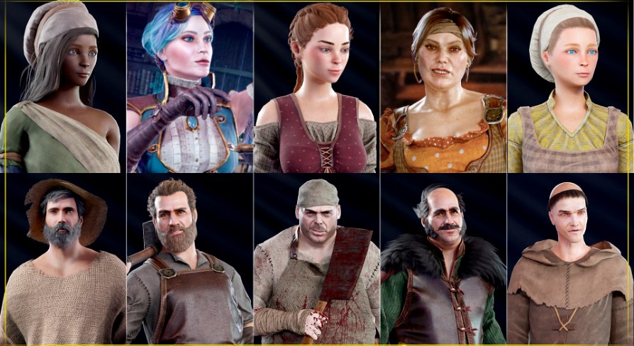 Full NPC pack UE4.18