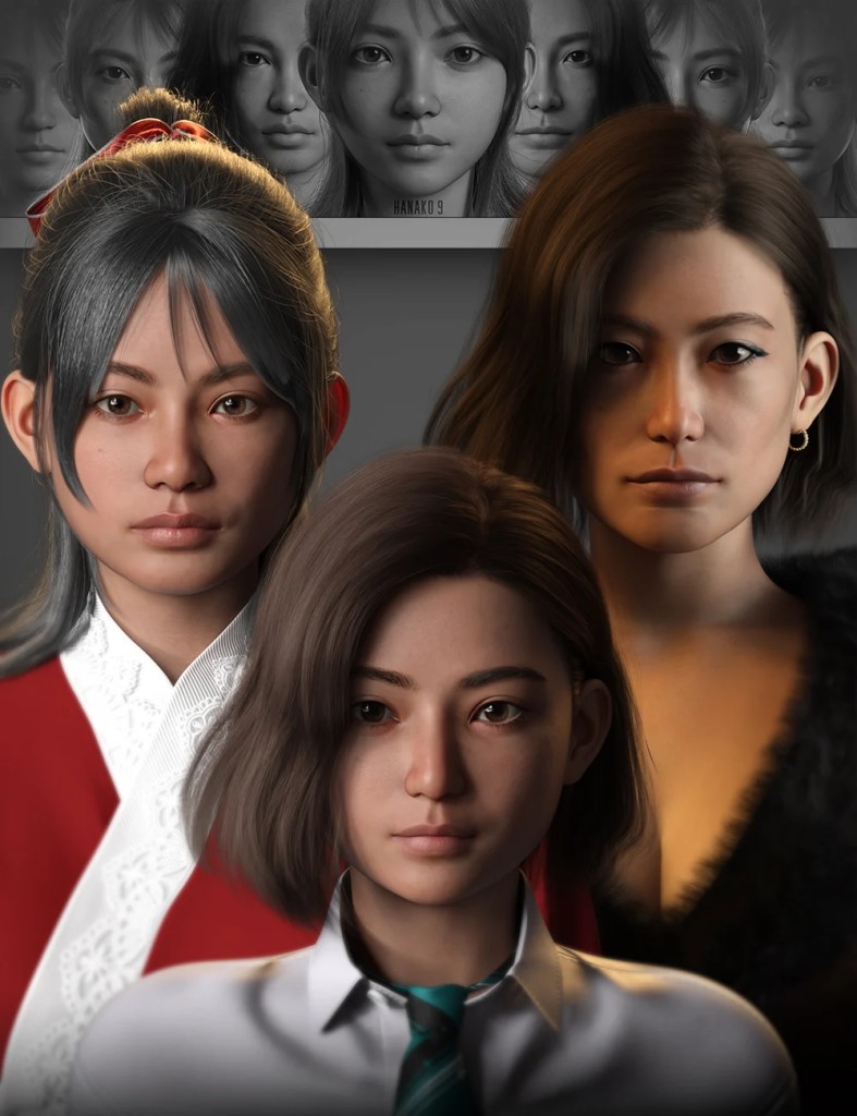 Head Shapes for Hanako 9