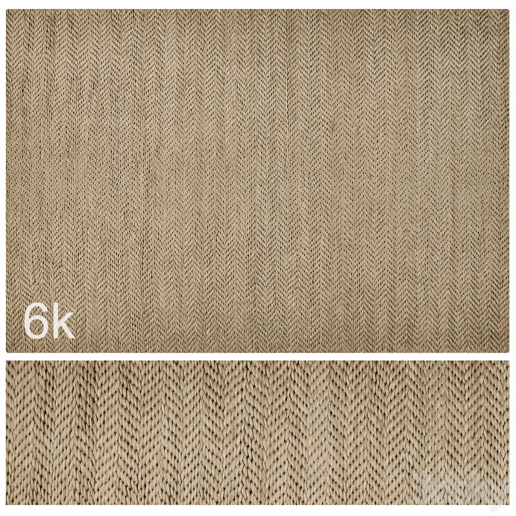 Carpet set 51 - Braided Jute / 6K