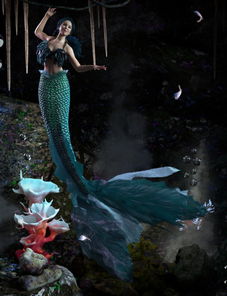 SY Elegant Mertail and Poses Genesis 9
