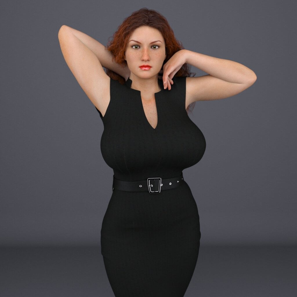 Donna Character Morph for Genesis 8.1 Female