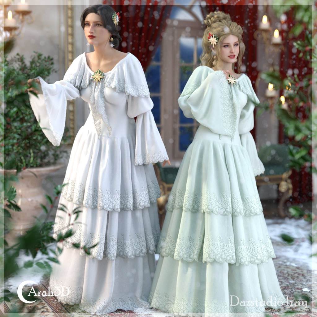 Arah3D Winter Holly for G8F and G9
