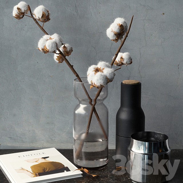 Cotton Branch Set