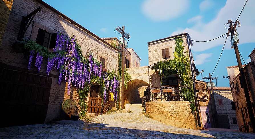 [UE5.1] European Village - French Village