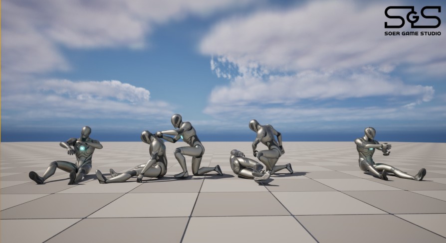Healing Animations UE5.3