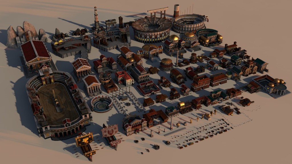 [UE5.3] Mega Roman City Pack