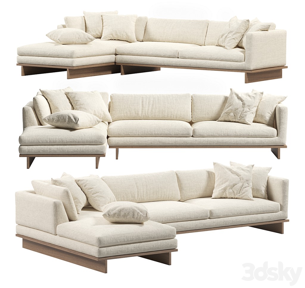 Corner sofa Everly 2 Pc Sectional franceandson