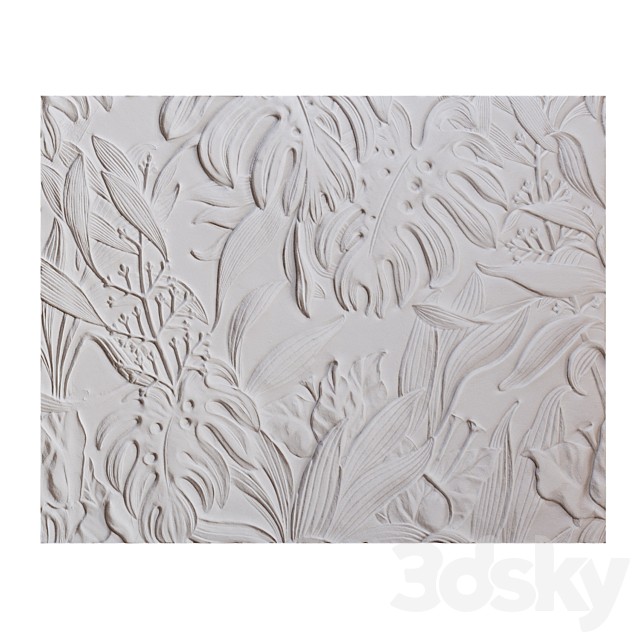 Decorative plaster panel 33