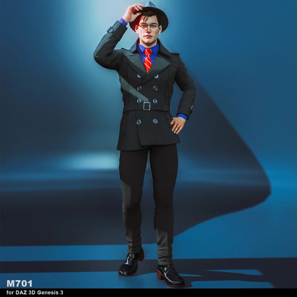 M701 for DAZ 3D Genesis 3 Male