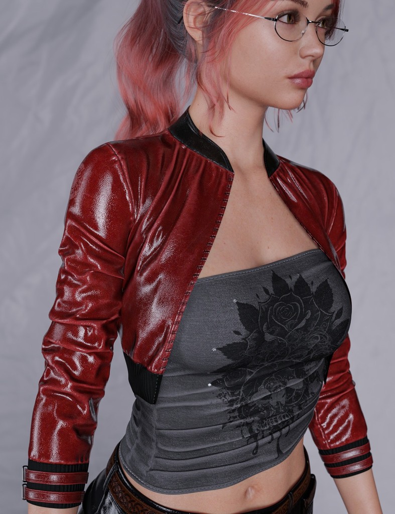 dForce Nitro Mini Jacket for Genesis8-8.1F-G9
