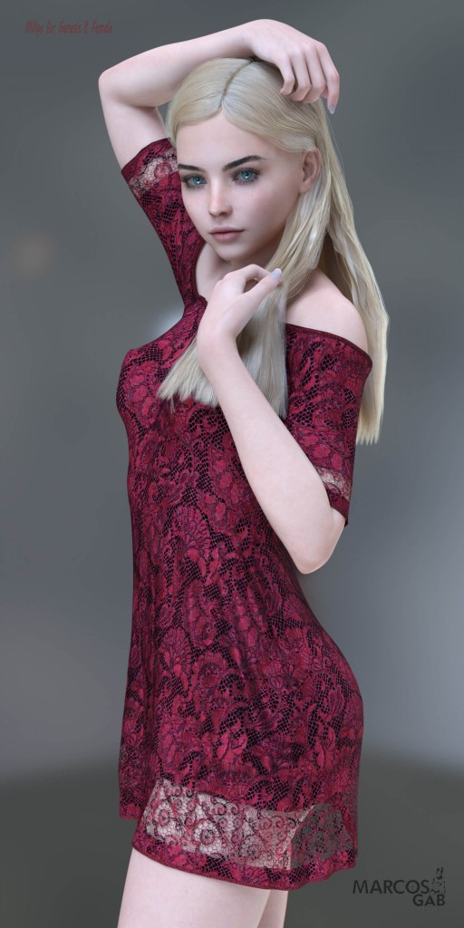 MGAB Millye for Genesis 8.1 Female