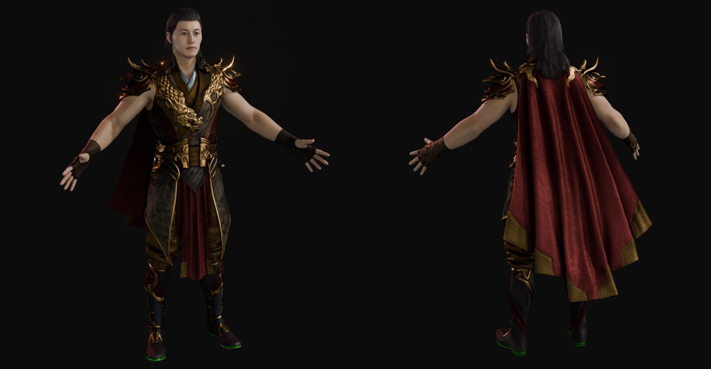 Shang Tsung (Titan) Premium for Blender 4.x