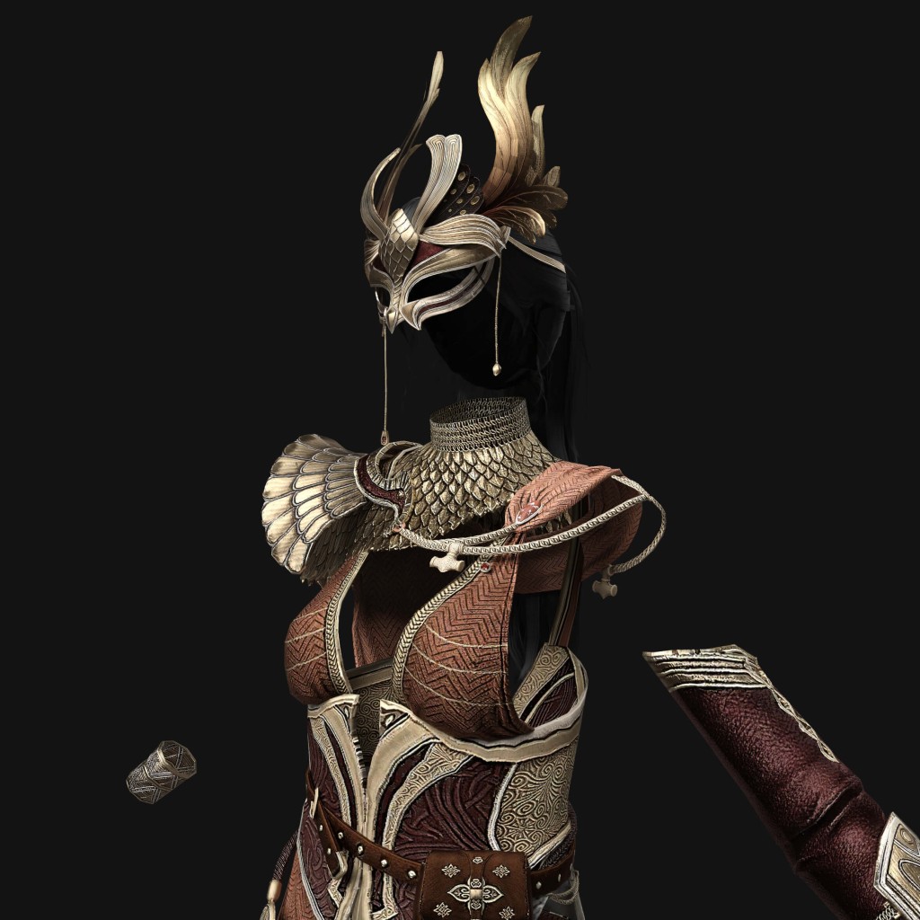 dForce Sorceress Thrud Outfit G8F