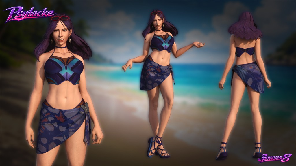 MFF Psylocke for G8F (Summer Vacation)