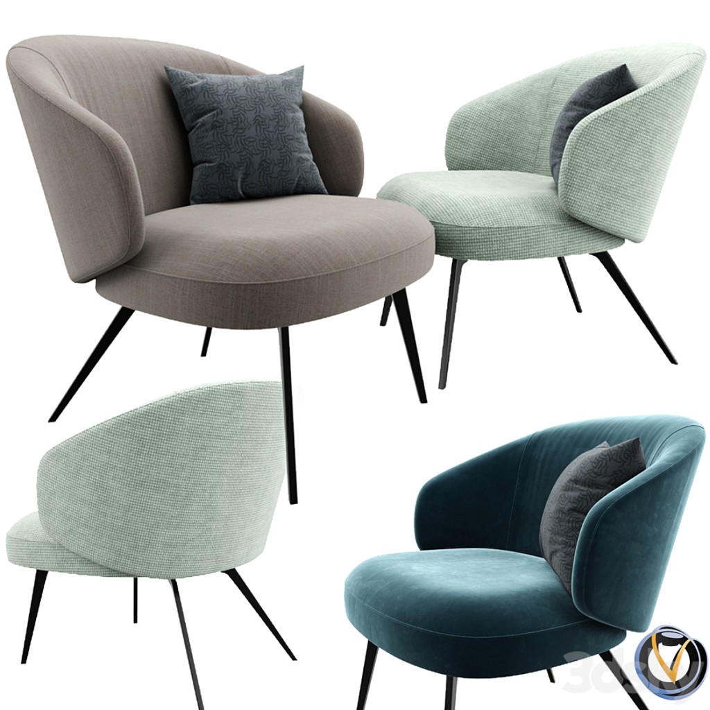 Lema Bice Living Furniture Occasional Armchair